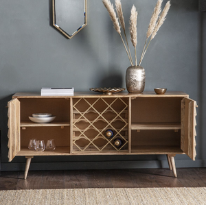 Montana Large Sideboard With Wine Rack