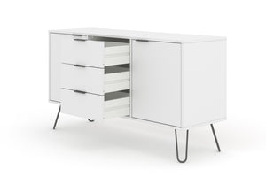 White Augusta Medium Sideboard - AGW916