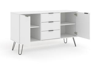 White Augusta Medium Sideboard - AGW916