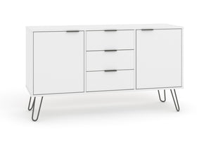 White Augusta Medium Sideboard - AGW916