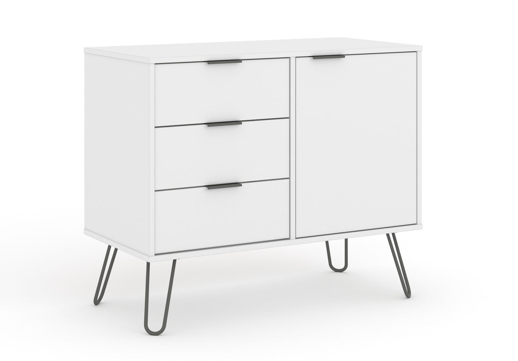 White Augusta Small Sideboard - AGW915