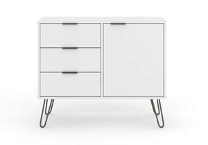 White Augusta Small Sideboard - AGW915