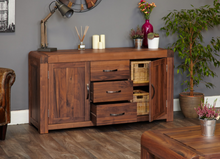 Load image into Gallery viewer, Shiro Walnut Large Sideboard - CDR02A