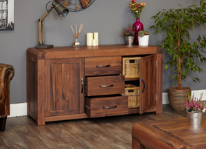 Shiro Walnut Large Sideboard - CDR02A