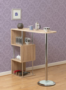 Charisma Home Bar Table With Wine Rack