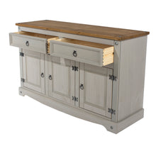 Load image into Gallery viewer, Corona Grey Drinks Cabinet Medium Sideboard - CRG916