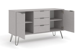 Grey Augusta Medium Sideboard - AGG916