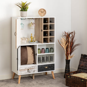 Nordic White Wine Cabinet