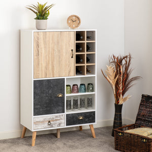 Nordic White Wine Cabinet