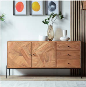 Barker 2 Door 3 Drawer Sideboard