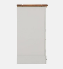 Load image into Gallery viewer, Corona 2 Door 5 Drawer Sideboard Grey/Distressed Waxed Pine