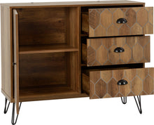 Load image into Gallery viewer, Drinks Cabinets - Ottawa 1 Door 3 Drawer Drinks Cabinet (Sideboard)