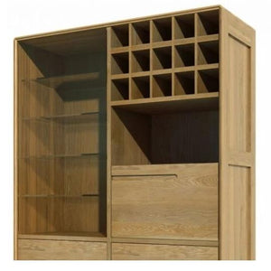 Scandic Oak Drinks Cabinet