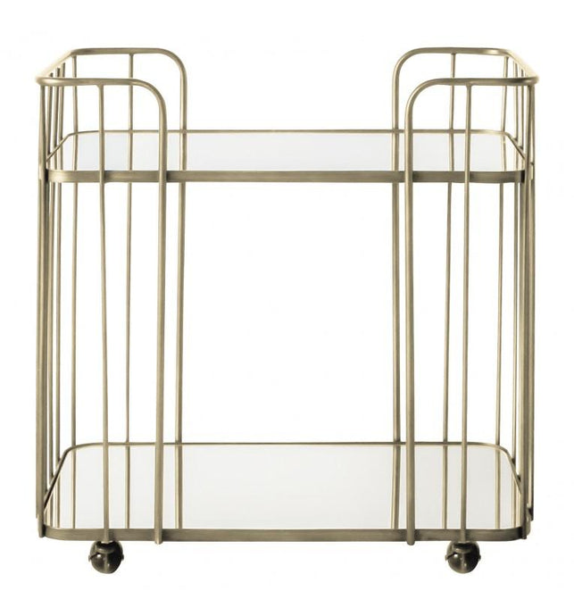 Verna Champagne Gold Drinks Trolley Cart - 5059413329647