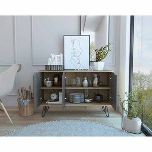 Manhattan Medium Sideboard With 3 Doors