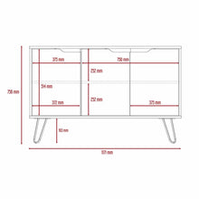 Load image into Gallery viewer, Manhattan Medium Sideboard With 3 Doors