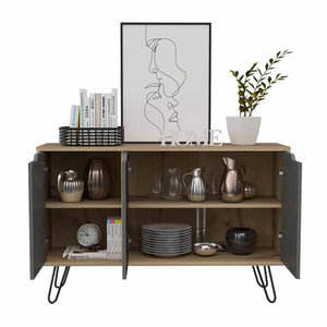 Manhattan Medium Sideboard With 3 Doors