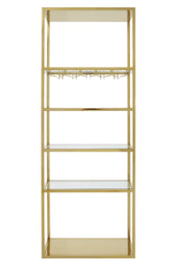 Wine Racks - Gold Bar Shelf Unit