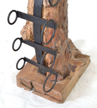Load image into Gallery viewer, Large Eroded Wooden Wine Rack