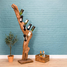 Load image into Gallery viewer, Windsor Teak Root Wine Rack