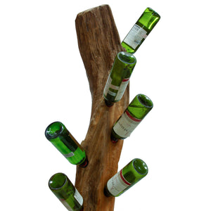 Windsor Teak Root Wine Rack