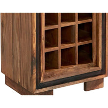 Load image into Gallery viewer, Wine Racks - Wooden Drinks Cabinet With Wine Rack